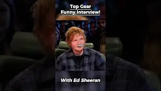 Top Gear Interview With Ed Sheeran! ⭐ #topgear #shorts