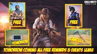 Cod mobile season 4 tomorrow upcoming all free rewards leaks /Codm new events, heartbeat sensor,free