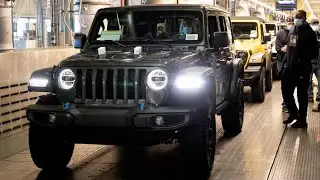 CAR FACTORY: Jeep Wrangler 4xe PRODUCTION - Ohio (USA) Car Factory Manufacturing Process