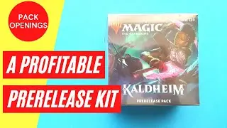 A Profitable Prerelease Kit - Kaldheim Prerelease Kit Opening - Magic: The Gathering #MTG
