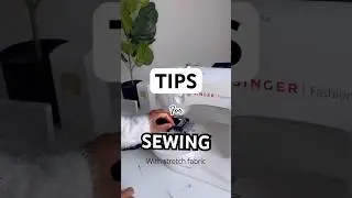 Tips for Sewing with Stretch Fabric #sewingtutorial
