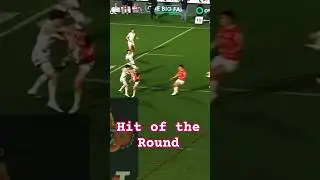 🔥 Channel Harish Tavita&rsquo;s MONSTER Hit on Dragons Halfback! | Round 24 NRL 2025#nrl2025 #nrl #rugby