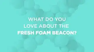 Omega Sports shares video on the New Balance Fresh Foam Beacon running shoe for customers.