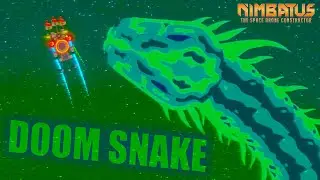 Tunneling Through Planets To Escape An Alien Snake | Nimbatus - The Space Drone Constructor