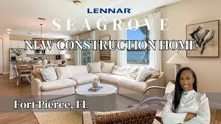 4 Bedroom Home Under $500K | Fort Pierce New Construction Home Tour (Seagrove by Lennar)