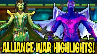 Alliance War Highlights! - Marvel Strike Force - MSF