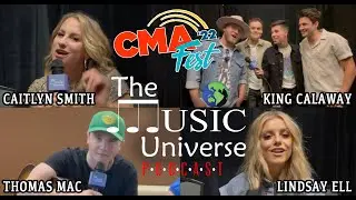 Podcast Episode 135 with King Calaway, Caitlyn Smith, Thomas Mac & Lindsay Ell from CMA Fest