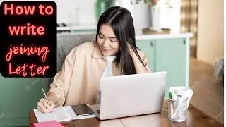 how to write joining letter || learn how to write joining letter || simple format