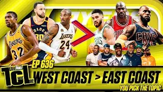 The Eastern Conference Will NEVER DOMINATE The NBA! | The Panel: Total Chat Live