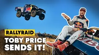 Dakar Champion Takes A Wild Ride In A Trophy Truck | Toby Price Cracked