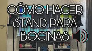 Como Hacer Un Stand Para Bocinas de Estudio (PVC TUTORIAL)