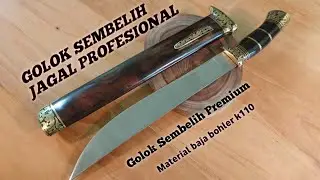 Golok Sultan // Golok sembelih baja Jerman bohler k110