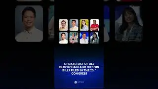 Updated List of Blockchain and Bitcoin Bills Filed in the Philippines