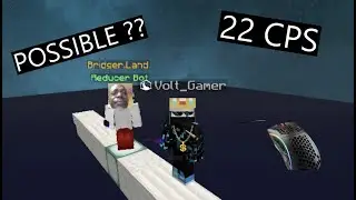 Block Clutching with Butterfly clicking 22 CPS ( Watch the ending clip )