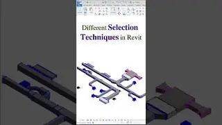 Revit HVAC Tutorial | Revit Selection Types | #hvac #revitmep #shorts