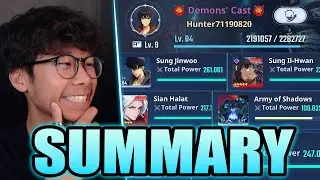 MY F2P ACCOUNT AFTER 7 DAYS OF PLAYING Solo Leveling Arise! Bonus help and tips too