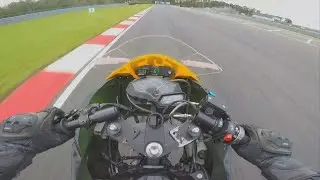 Raw Onboard Ninja 300 Motorcycle New Jersey Motorsports Park 4-22