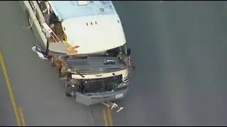 WILD CHASE: Woman with dogs on lap leads high-speed RV pursuit through San Fernando Valley | ABC7