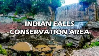 VISITING INDIAN FALLS CONSERVATION AREA! 🌳🌊