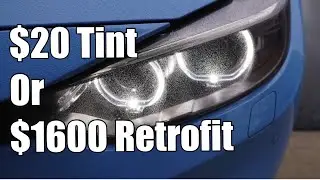 V94: DIY Headlight Tint install - watch till the end! Better than painting bezels or upgrading?