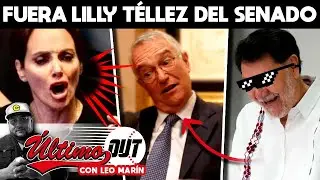 LILLY T&Eacute;LLEZ SE VA DEL SENADO POR FIN, PERO AMENAZA CON REGRESAR MASTERIZADA