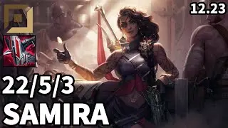 Samira ADC vs Kai'Sa - EUW Master | Patch 12.23