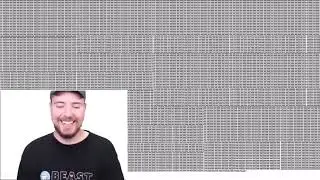 Mr beast hits 1 GAZILLION subs