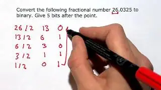 Convert Decimal Fraction to Binary