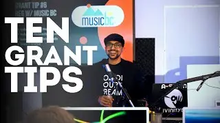 How To Get Grants | Music Industry Grants | 10 Tips For Artists & Producers | A-SLAM @ SAE Vancouver