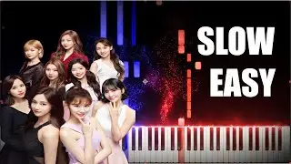 TWICE - FANCY EASY PIANO TUTORIAL