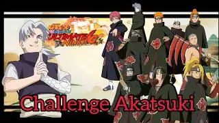 CHALLENGE AKATSUKI|DESAFIO DA AKATSUKI NARUTO ULTIMATE NINJA 6 