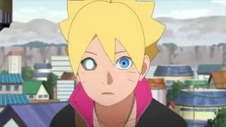 Boruto-Using Tenseigan for the first time .
