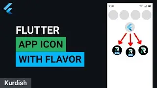 APP ICON WITH FLAVOR IN FLUTTER | KURDISH