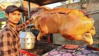 Popular Street Food! Best Selling Roast Whole Cow 90kg per Day - Cambodian Street Food