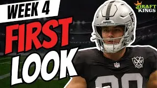 Первый взгляд на состав DraftKings на 4-ю неделю НФЛ | Выборы NFL DFS