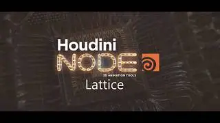 Houdini lattice node tutorial (RUS)