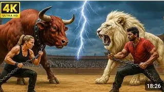 Lion King vs Angry Bull: Jungle Fight To The Death 🏆&rdquo; Lion vs Bull &ndash; Jungle Ka Sabse Zordaar Mukabla