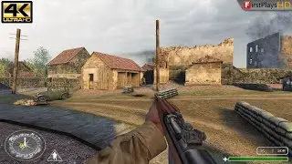 Call of Duty (2003) - PC Gameplay 4k 2160p / Win 10