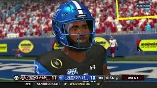 2030  Y6 BCS Championship Game # 8 Texas A&M vs #2 Georgia State pt 2 (Part 1/3)