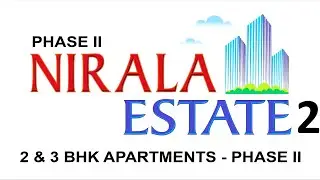 Nirala Estate Noida Extension Phase 2 / Actual Flat 1225 Sqft - 3 BHK/ Complete Details n Live Video