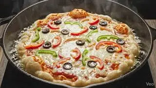 World&rsquo;s Craziest Pizza Capsule 🔥 | Drop, Fry & Eat