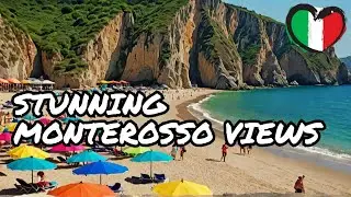 Monterosso al Mare, Cinque Terre: Stunning Coastal Village & Beach Walking Tour |  Italy 4K