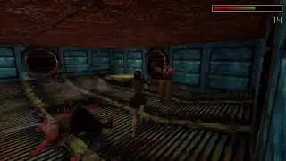 Playing on Tomb Raider 2 Remaster PS5 Pro