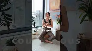 take a beat * affirmations for courage * garuda mudra