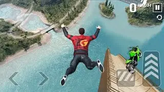 gt moto stunts 3d live | bike stunt game | Bravo 1.0 gaming