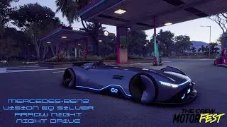 2018 Mercedes-Benz Vision EQ Silver Arrow Night Drive - The Crew Motorfest