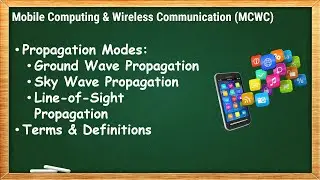 Propagation Modes - Ground Wave, Sky Wave & Line-of-Sight Propagation | MCWC - 2.2