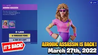 Aerobic Assassin Is Back! | Fortnite - Item Shop [March 27th, 2022]