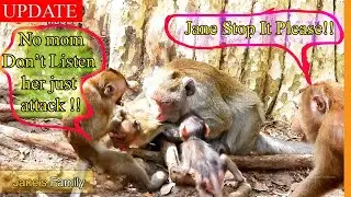 Deadly Hurt : Jane & Janna Double Attack Little Monkeys Till Become so Weak| Cara Tried to Save Ada