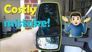 #MTBPlanB How to replace double arm mirror on 2019 Ford Transit